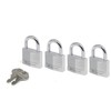 Master Lock Masterlock Vorhängeschloss 4er Set (40mm) 9140EURQNOP
