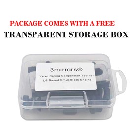 Upgrade 67605 Valve Spring Compressor Tool Higher Nut Compatible with 4.8 5.3 5.7 6.0 6.2 LS1 LS2 LS3 LS6 Chevy LSX Camaro, Corvette, Trans am, GTO, G8, CTS V, GM Trucks, w/T Mark& Storage Box