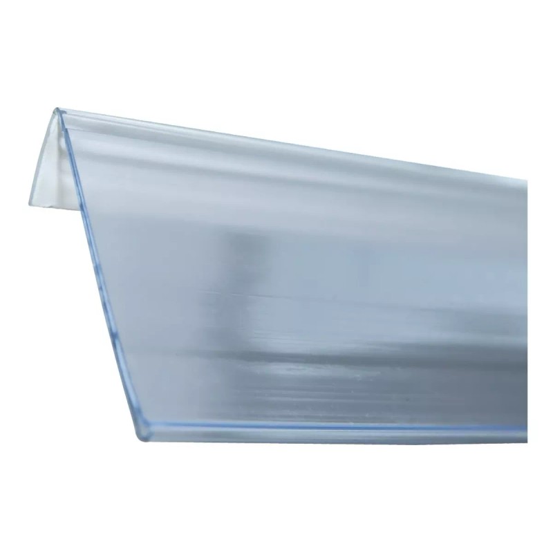 Exhivit Porta Precio Flexible De 5x121 Cms Transparente C/6pz