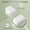 Meliif Wireless Charging Case for AirPods Pro 1/2 gen USB