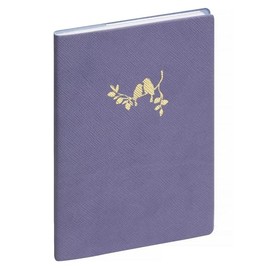 Exacompta - Ref 1501267E - 1 Pocket Diary SAS 15 Agora Elise 10.5 cm x 15.5 cm Week to View August 2025 to August 2026 - Purple