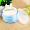 Powder Puff Case | Leak-Proof Loose Dusting Box,Body Powder Container