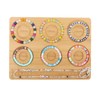harayaa Beading Board, Bead Design Tray, Portable Accessories, Bead Board,