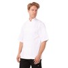 Chef Works Unisex Capri Premium Cotton Chef Coat, White, 44
