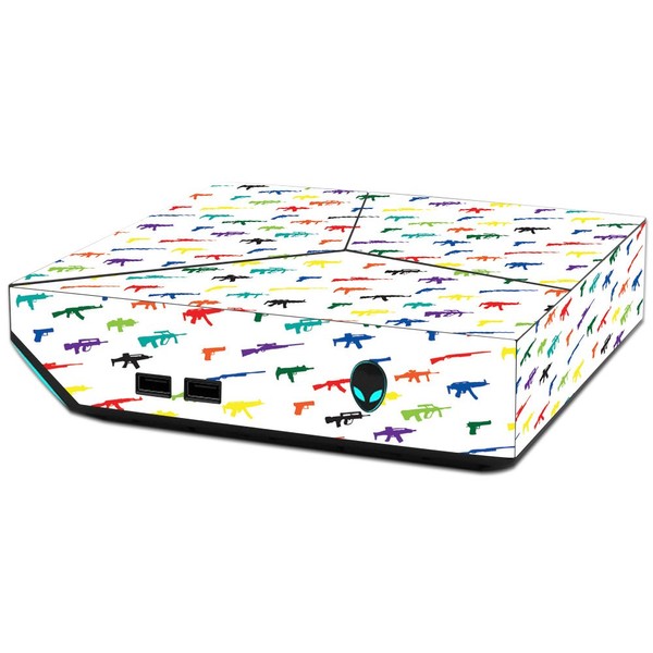 MightySkins Skin Compatible with Alienware Steam Machine - Fun Guns