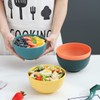 Kyraton Cereal Bowls 4 Pieces, Unbreakable And Reusable Light Weight