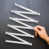 Terbold 2pk Folding Ruler Yard Stick | 6ft Imperial 2m
