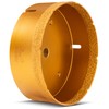 KSEIBI 615352 Diamond Hole Saw, 6 Inch (152mm) Diamond Core