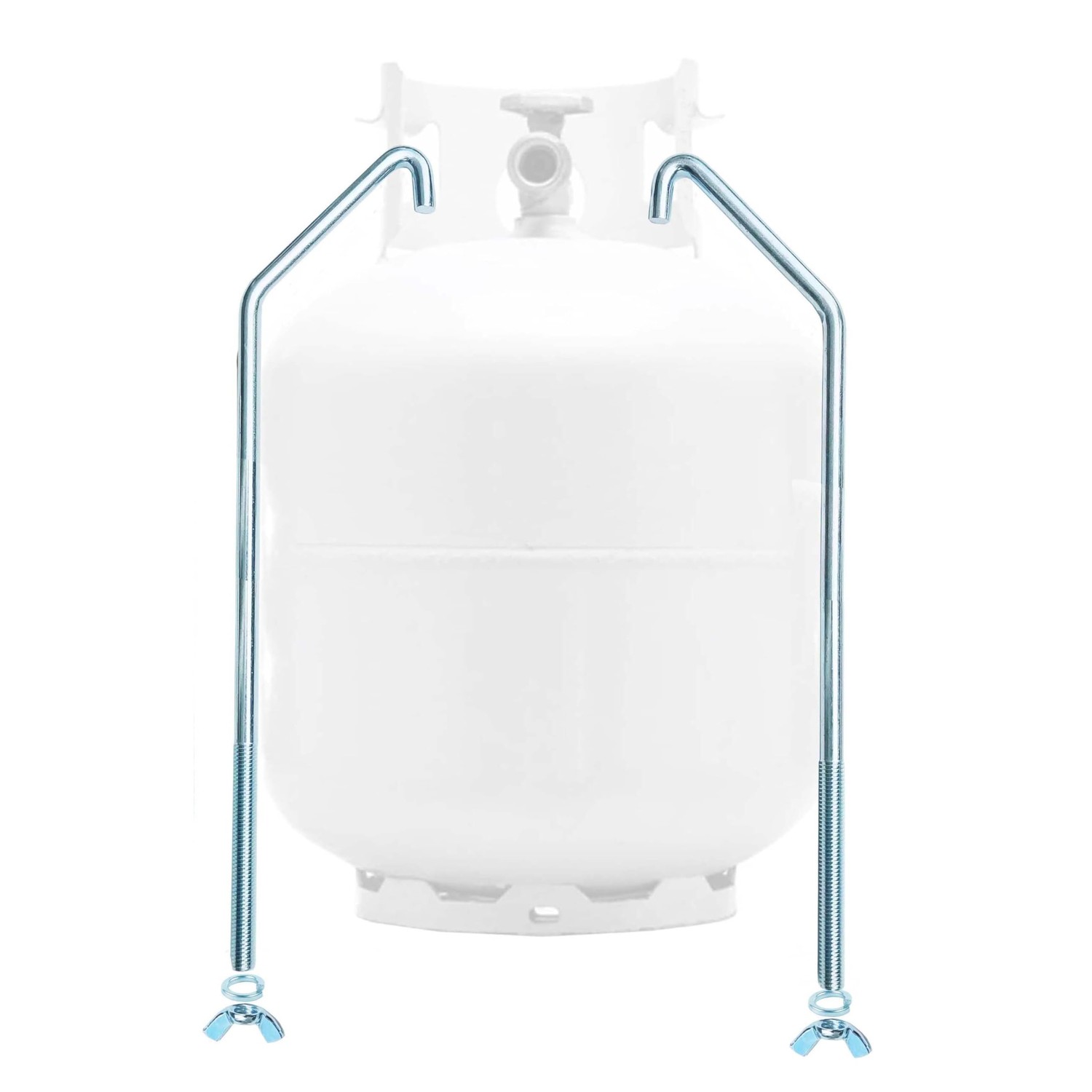 RVPNR RV Propane Tank Mounting Rack for Camper and Travel Trailers for ...