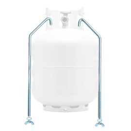 RVPNR RV Propane Tank Mounting Rack for Camper and Travel Trailers for 20lb. (RVPNR103H)