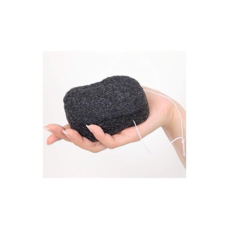 Yamamoto Farm Konjac Sponge Japanese Power Face Charcoal N-05 Face