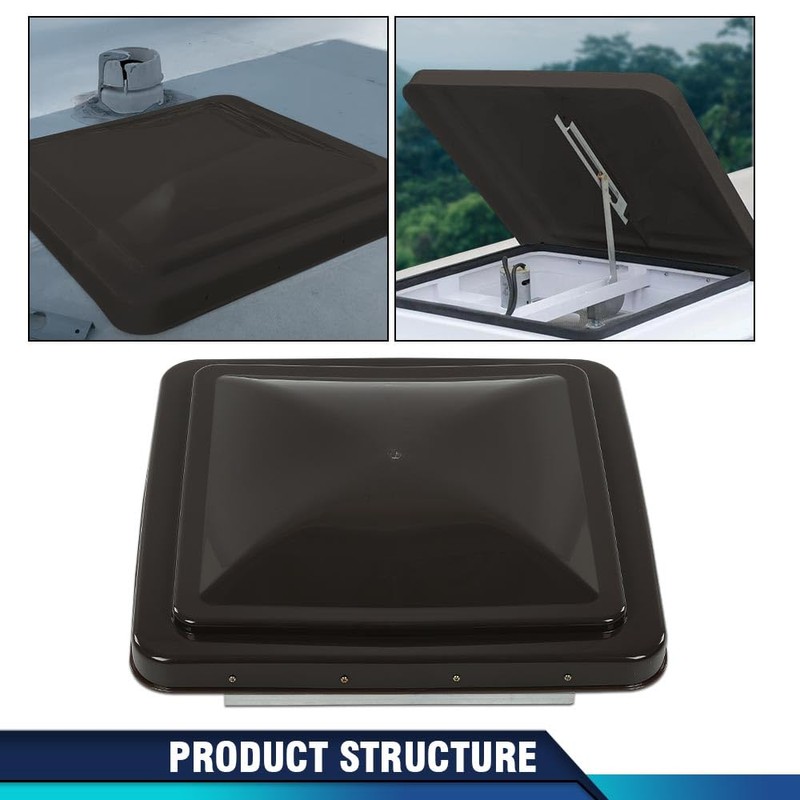PIT66 New 14" x 14" Replacement Roof Vent Cover Camper