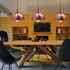 Copper Metal Ceiling Lamp Shade - Easy Fit Light Pendant
