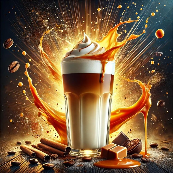 Latte Macciato Caramel Aroma Concentrate Vegan Sasami 10 ml