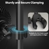 Grow Tent Fans, 5in Two Fans for All Direction Hydroponic