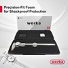 werka Dial Caliper 12 Inch, Shockproof Dial Caliper Measuring Tool