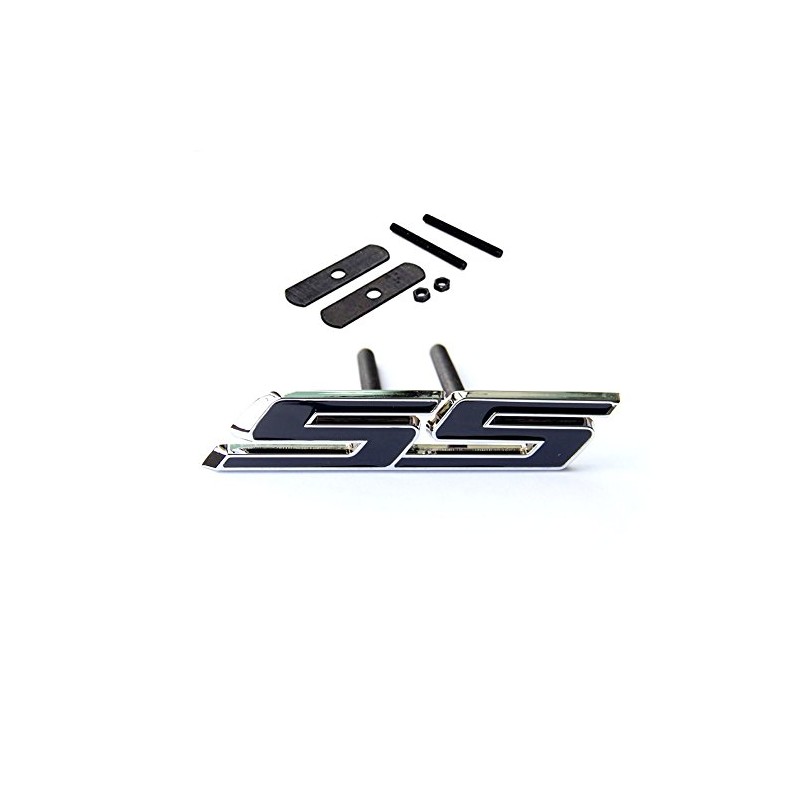 Yoaoo 1x OEM Ss Emblem Grille +Decal Badge 3D Compatible