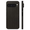 wraplus Skin Seal Compatible with Pixel9 Pro [Black Brushed Metal]
