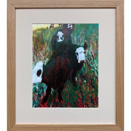 Jamie Wyeth "A Midsummer Night's Dusk" CUSTOM FRAMED Art Andrew Americana