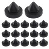 HARSKIYER 60 Pcs Rubber Door Silencer, 1/2 Inch Diameter Metal