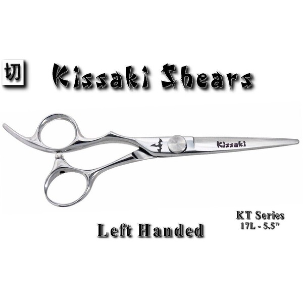 Kissaki KT Series Left Handed 17L 5.5" Hair Cutting Scissors Salon Hair Shears