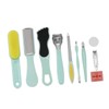 Mikinona 10pc Foot Care Files Foot Scraper Dead Skin Remover
