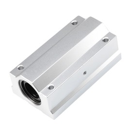 Kozelo SCS25LUU Linear Slide Blocks, [25mm Bore] Steel Linear Motion Bearing for CNC Machines Packaging Equipment 3D Printers Use