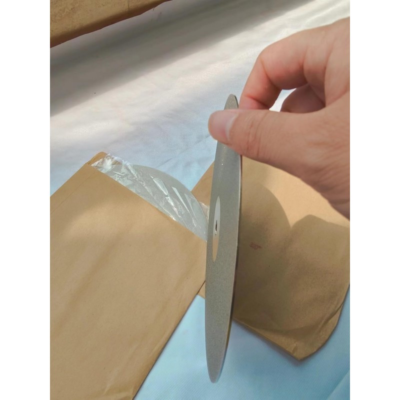 Diamond Flat Lap Disc, 6" x 1/2" Arbor, Diamond-Coated Grinding,