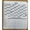 Efalock Salon Planner 2025 - Diary for Hairdressers
