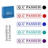 Printtoo Q.C Passed Self Inking Rubber Stamp Pre-Inked Office Stamp-