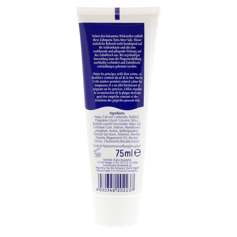 TOTES MEER SALZ Zahncreme 75 ml Zahncreme