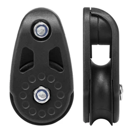 RANDDER Kayak Pulley Kit,Heavy Duty Kayak Slide Rail Anchor Trolley Kit Pulley Blocks Sheave for Kayak Canoe Boat - 2 Pack