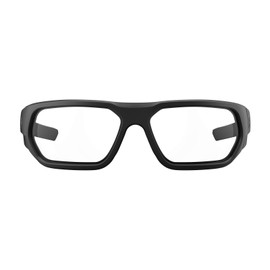 Magpul Radius Sunglasses Tactical Ballistic Military Eyewear Shooting Glasses for Men, Black Frame, Clear Lens (Non-Polarized)