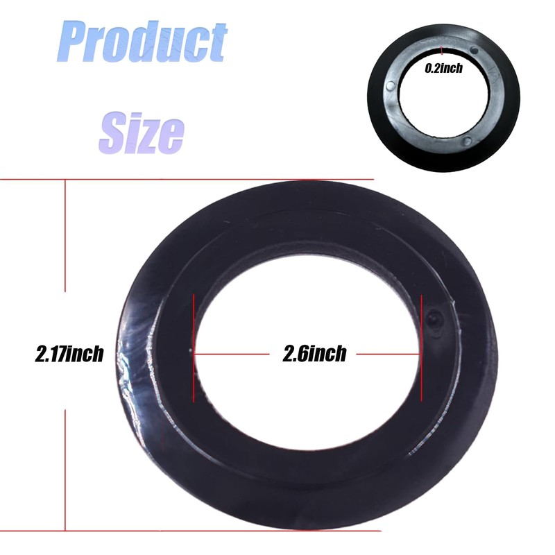 10 Pcs Rubber Sink Drain Seal Ring,O-Rings Gasket Seal for