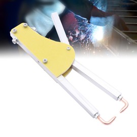 KONKENIE Portable Spot Welder Tool Machine Professional Butt Welding Tongs Metal Repair Service Tool Spot Butt Welding Equipment for DIY Welding Pen Sheet Repair,Light Yellow, 4.84in Long