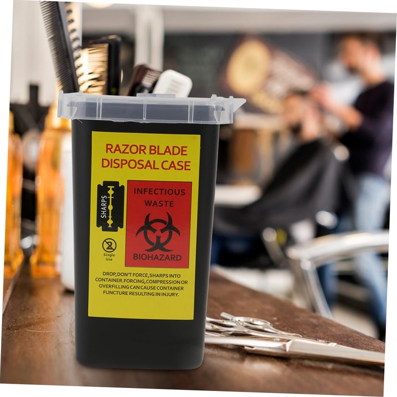 DOITOOL 2 Pieces Boxes Blade Storage Box Blade Bin Container