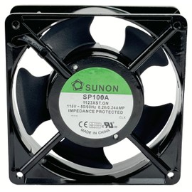 for Sunon SP100A-1123XST.GN 115V AC 120x120x38mm Cooling Fan 50/60Hz 0.26/0.24A AC Axial Fan 50 dB 1800 RPM 2-Pin