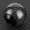 Car Shift Knob with Adapters Universal Black Carbon Fiber Gear