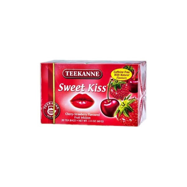 Teekanne Fruit Seduction Sweet Kiss Tea / 20 Tea Bags / 60g / 2.1oz.