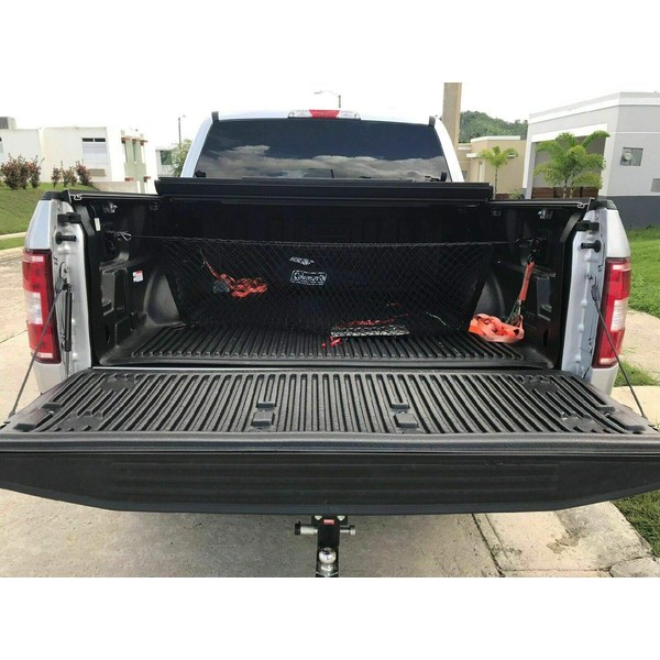 Rear Trunk Bed Space Area Black Vertical Envelope Style Storage
