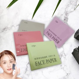 MMmall Oil-blotting paper Oil-removing paper Oil-removing paper Make-up fixing Make-up fixing sheet 400 sheets (MIX4 colors), 1, 400 / MMmall 기름종이 기름 제거지 기름 제거지 화장 고치기 메이크업 고치기 시트 400매입 (MIX4컬러), 1, 400