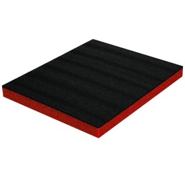 Multilayer Foam 70mm Thick (Black/Red, 350x400x70mm)