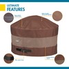 Duck Covers UFPR5024 Ultimate Waterproof Round Fire Pit Cover, 48"DIA