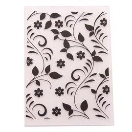NZJ Spring Leaves Wall Brick Dandelion Plastic Embossing Folders for Card Making Scrapbooking and Other Paper Crafts (Spring Leaves)
