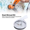 Dust Shroud Kit Dry Grinding Cover Oblique Angle Grinders Accessories
