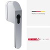 ABUS Lockable Window Handle FG500 HZ for Profile Half Cylinder