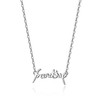 Philip Jones Silver Plated Friendship Necklace