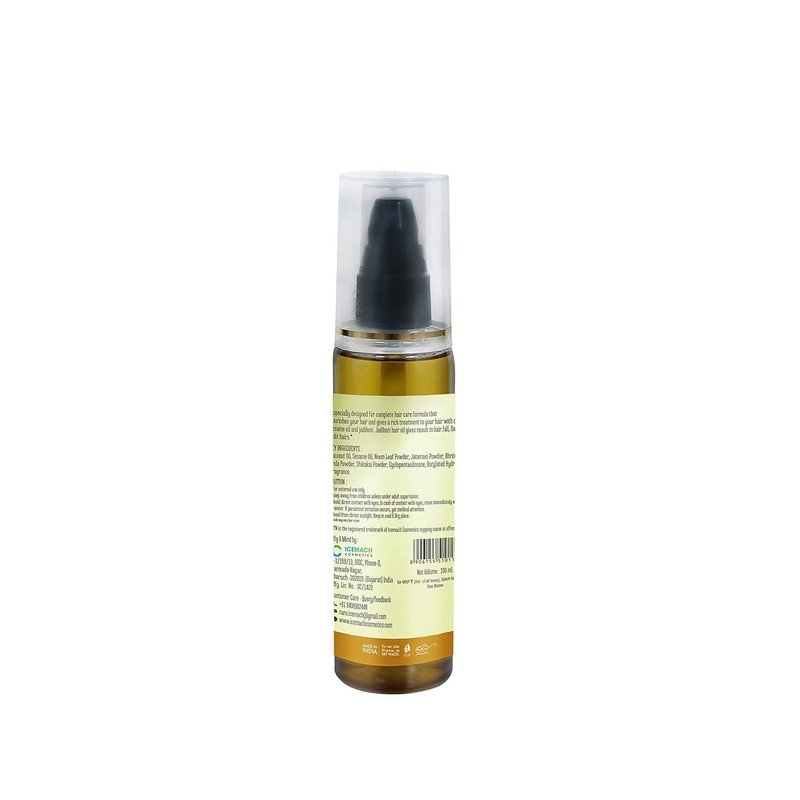 Generic Hair Oil Coconut Oil Sesame Oil Jadibuti, 100ml