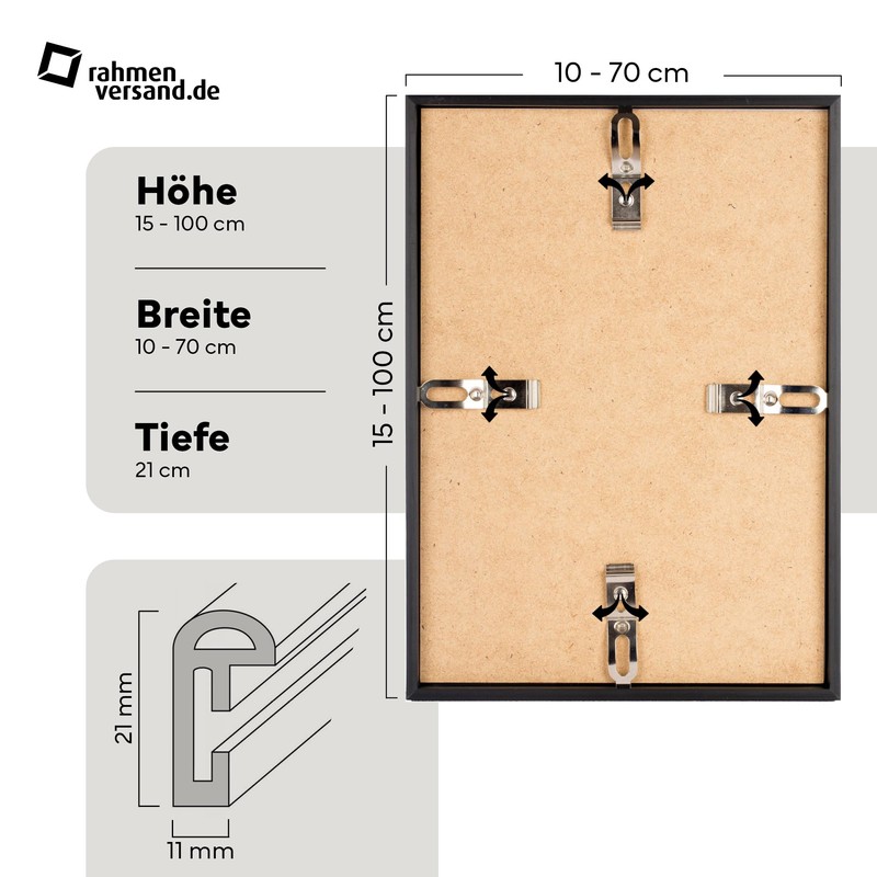 Plastic picture frame.
