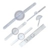 6PCS Medical Goniometer Set 6 8 10inch Multifunction Joint Goniometer